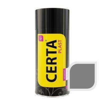 Эмаль по металлу ЦЕРТА-ПЛАСТ серая 520 мл
