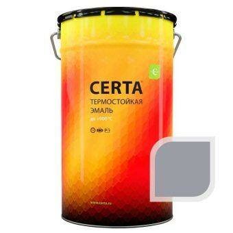 Термостойкая эмаль ЦЕРТА серая до 400 °C 25 кг