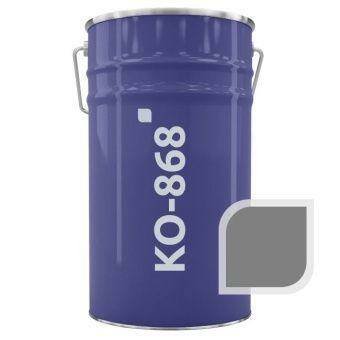Эмаль термостойкая КО-868 серая RAL 7040 до 400 °C 25 кг
