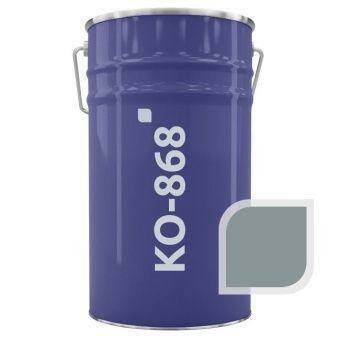 Эмаль термостойкая КО-868 серебристо-серая до 600 °C 25 кг